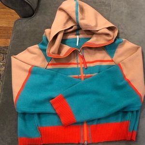 Free People zipped sweater/hoodie